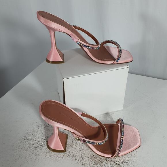 Amina Muaddi 'Gilda' Sandals Size 35 - Picture 3 of 7